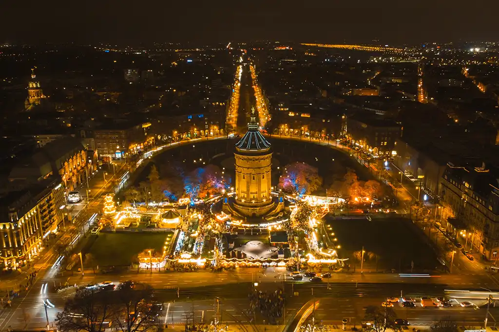 Winterlicher Ausflug zum Mannheimer Weihnachtsmarkt